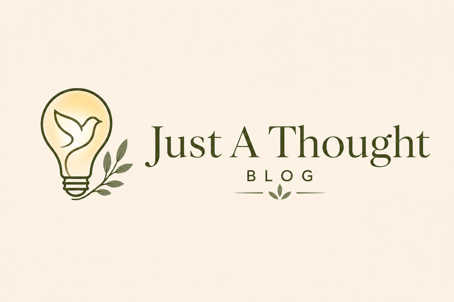Just A Thought Blog horizontal logo