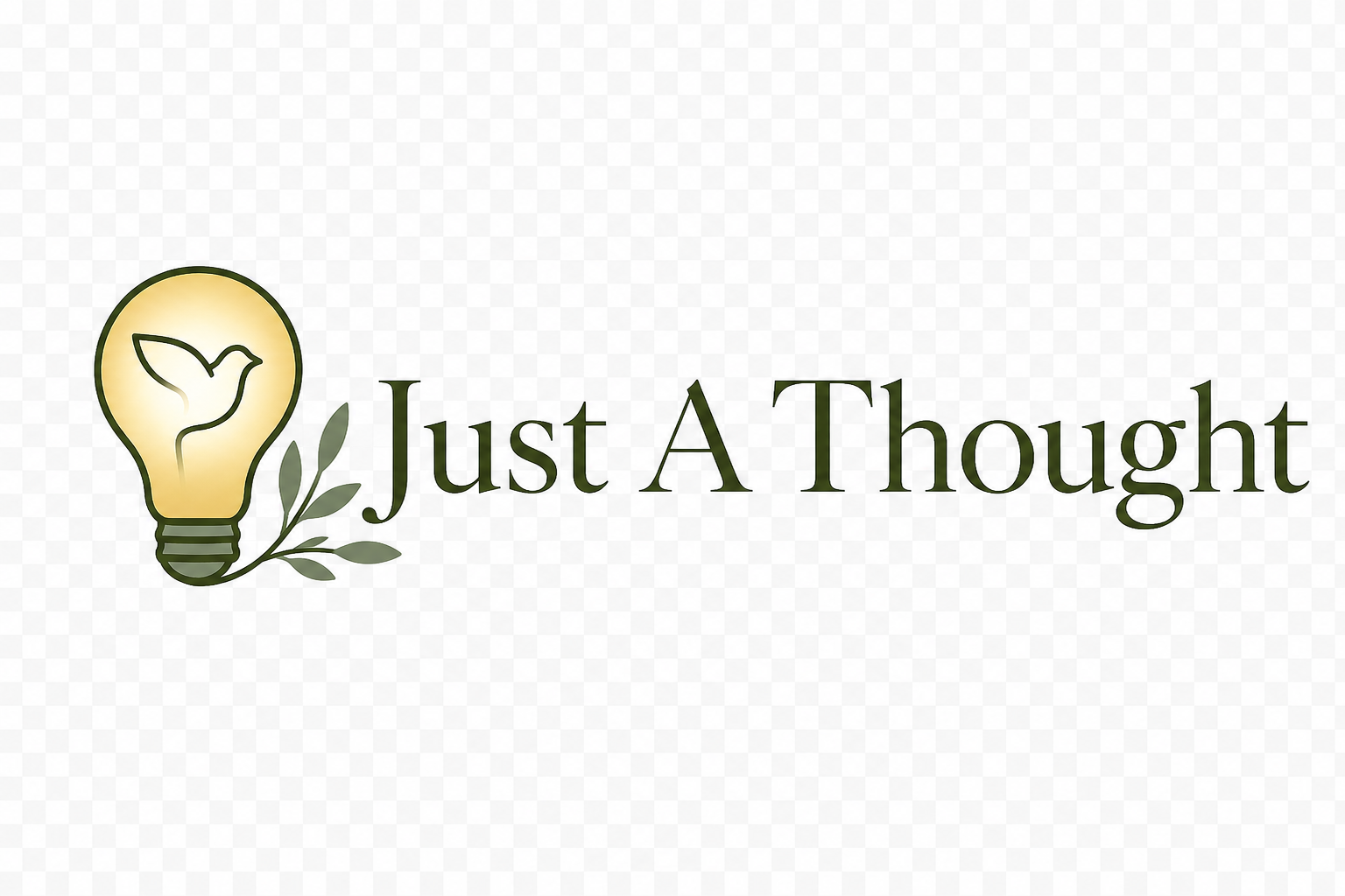 Just A Thought HD transparent horizontal logo