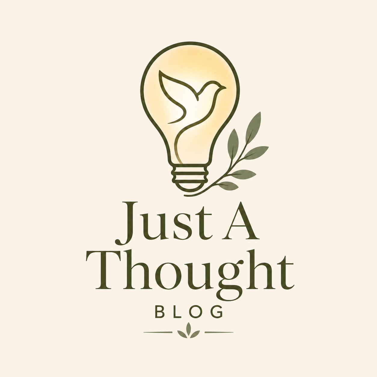 Just A Thought light mode logo